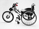 elektrischer Rollstuhlantrieb / Front