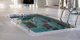 Schwimmbecken für Rehabilitation