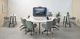 Arbeitstisch / für Besprechungsraum / Büro / rechteckig