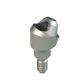 Implantat-Abutment / Titan / mit Innenverbindung / gewinkelt / Schrauben