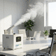 automatisiertes Desinfektionssystem / Wasserstoffperoxid / über Trockenvernebelung / aerosolisierung