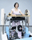 robotisiertes Rehabilitationssystem / Gang / Gleichgewicht / computerbasiert