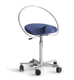 Dentalhocker / höhenverstellbarer / auf Rollen / ergonomisch