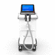 Laser für Epilation / Dioden / auf Wagen / Millisekunden