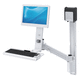 neigbarer Tragarm / drehbar / für LCD-Monitore / für medizinische Zwecke