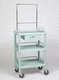 medizinischer Wagen / für Kliniken / Pflege / mit Schublade