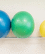 großer Pilatesball / für Erwachsene