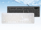 Medizinische Tastatur / mit Ziffernblock / Silikon / waschbar / USB
