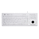 Medizinische Tastatur / mit Zeigegerät / mit Ziffernblock / Silikon / waschbar