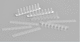 Mikroplatte für PCR / Labor / zur Probenlagerung / 8 Mulden