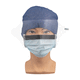 OP-Maske / EN 14683 / mit Visier / für Erwachsene / 25er-Packung
