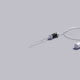 Nadel / periphere Nervenblockanästhesie / echogen / 22G / 21G