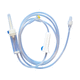 Polyethylen-Infusionsset / Polyvinylchlorid / mit Tropfkammer / mit Y-Verbinder