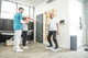 Gleichgewichtsrehabilitationssystem / computerbasiert