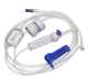 Polyvinylchlorid-Infusionsset / Polypropylen / mit Y-Verbinder / mit Filter zur Vorbeugung von Partikel-Kontaminationen