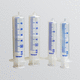 Spritze / 1 ml / 60 ml / Kunststoff / steril