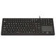 Touchpad-Tastatur / Silikon / waschbar / antimikrobiell