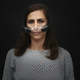 PAPR-Maske / Halbgesicht / transparent