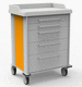 Wagen für sterile Materialien / für Sterilisationskörbe / für Kliniken / für Tierarztpraxis