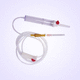 Bluttransfusionsset / Polyvinylchlorid / mit Tropfkammer / mit Absperrhahn