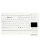 Medizinische Tastatur / Touchpad / Silikon / wasserdicht / hygienisch