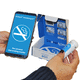 CO-Atemtestgerät / zur Tabakentwöhnung / smartphonefähig / Handgerät