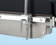 Klammer für OP-Tisch / aus Aluminium