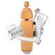 kompakte Dentaleinheit / mit flexiblem Kopfstück / mit Monitor / mit Hygienesystem