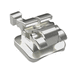 Orthodontie Bracket / Metall / selbstabklemmend / Mini / Direktverklebung