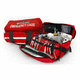 Notfalltasche / Sauerstoff / Stoff / wasserdicht