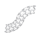Nierenarterie-Stent / Edelstahl