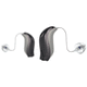 Hörgerät / Mini Hinter dem Ohr Empfänger Gehörgang / mit Bluetooth® / beigefarben / braun