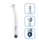 Dental-Turbine / mit Luftmotor / mit Drucktaste / mit LED-Licht