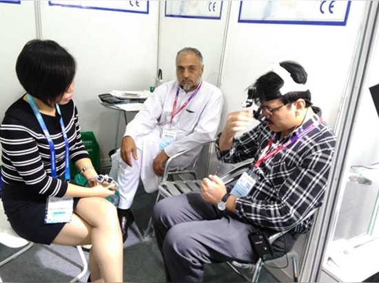 China Medical Equipment Fair ICMD in Shenzhen.