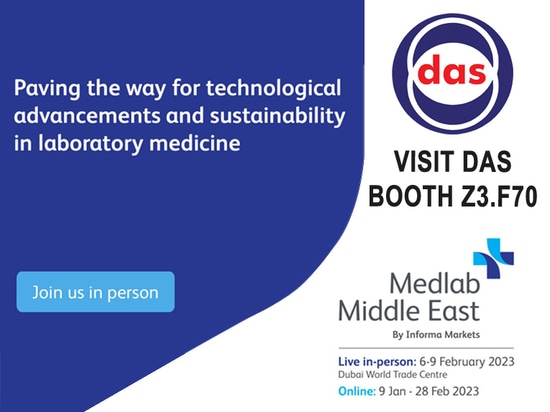 Medlab Middle East - DAS Stand Z3.F70