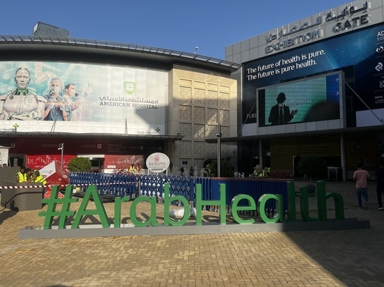 Enthüllung unseres Standes auf der Arab Health 2023