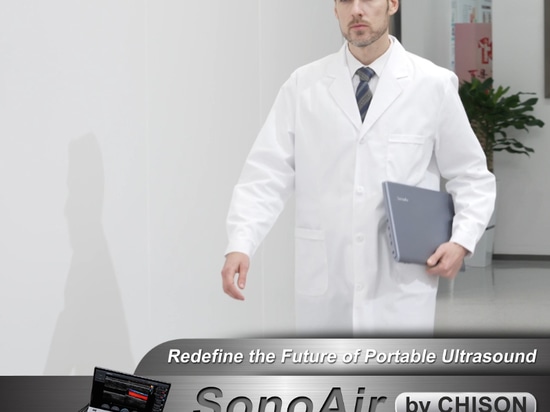 CHISON hat das leichteste tragbare Ultraschall-SonoAir neu auf den Markt gebracht
