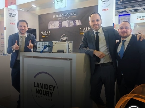Lamidey Noury-Stand auf der ArabHealth2025