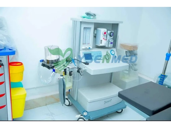 Ein neu gebautes Krankenhaus in der Demokratischen Republik Kongo