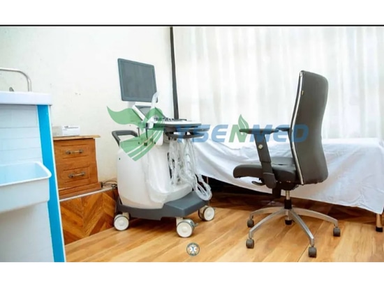 Ein neu gebautes Krankenhaus in der Demokratischen Republik Kongo