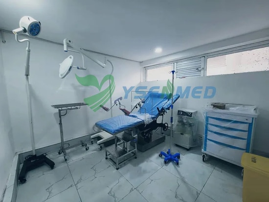 Ein neu gebautes Krankenhaus in der Demokratischen Republik Kongo