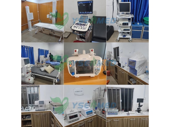 YSENMED-Ausrüstung wird in einem Krankenhaus in Nigeria aufgebaut und in Betrieb genommen