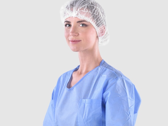 Weiß - Unsterile Einwegkappe