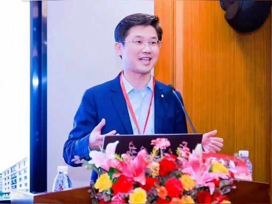 Professor Shao zum Abschluss der Konferenz