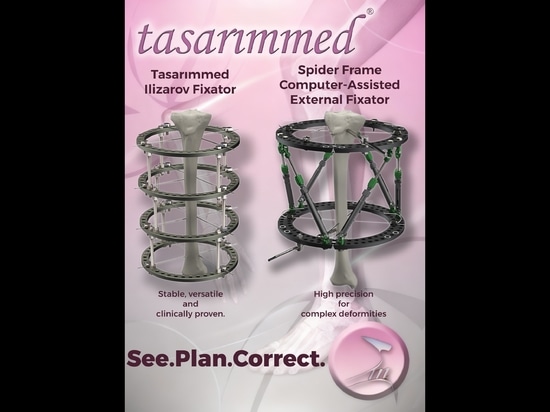 Tasarımmed stellt auf der MEDICA 2025 Innovationen im Bereich der externen Fixierung und Wirbelsäulenimplantate vor