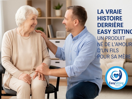 Die wahre Geschichte hinter Easy Sitting: ein Produkt, das aus der Liebe eines Sohnes zu seiner Mutter entstand