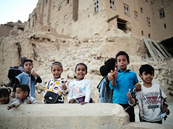 Foto von Kindern im Jemen von Irwan Zahuri