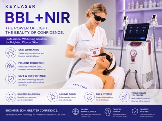 KEYLASER-BBL+NIR - Fortschrittliche ästhetische Technologie, entwickelt für professionelle Ergebnisse