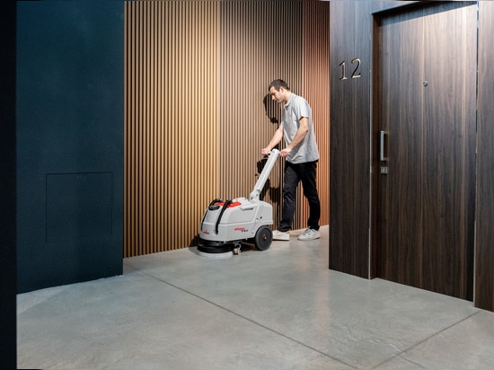 Vispa EVO, die Weiterentwicklung der professionellen Comac-Lösungen für die Hygiene sensibler Umgebungen