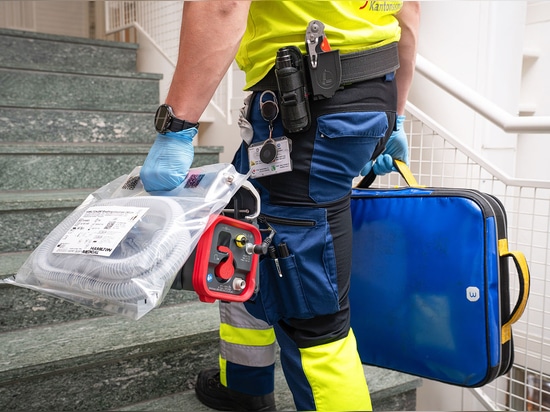 Der HAMILTON-EM7 und das All-in-One-Atemkreislaufsystem für unterwegs